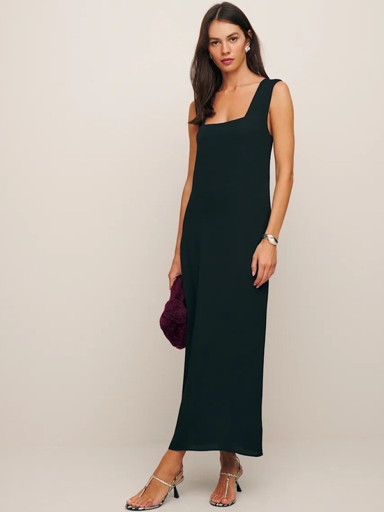 Reformation Dresses & Skirts - Reformation Vea Dress in Black Size 8